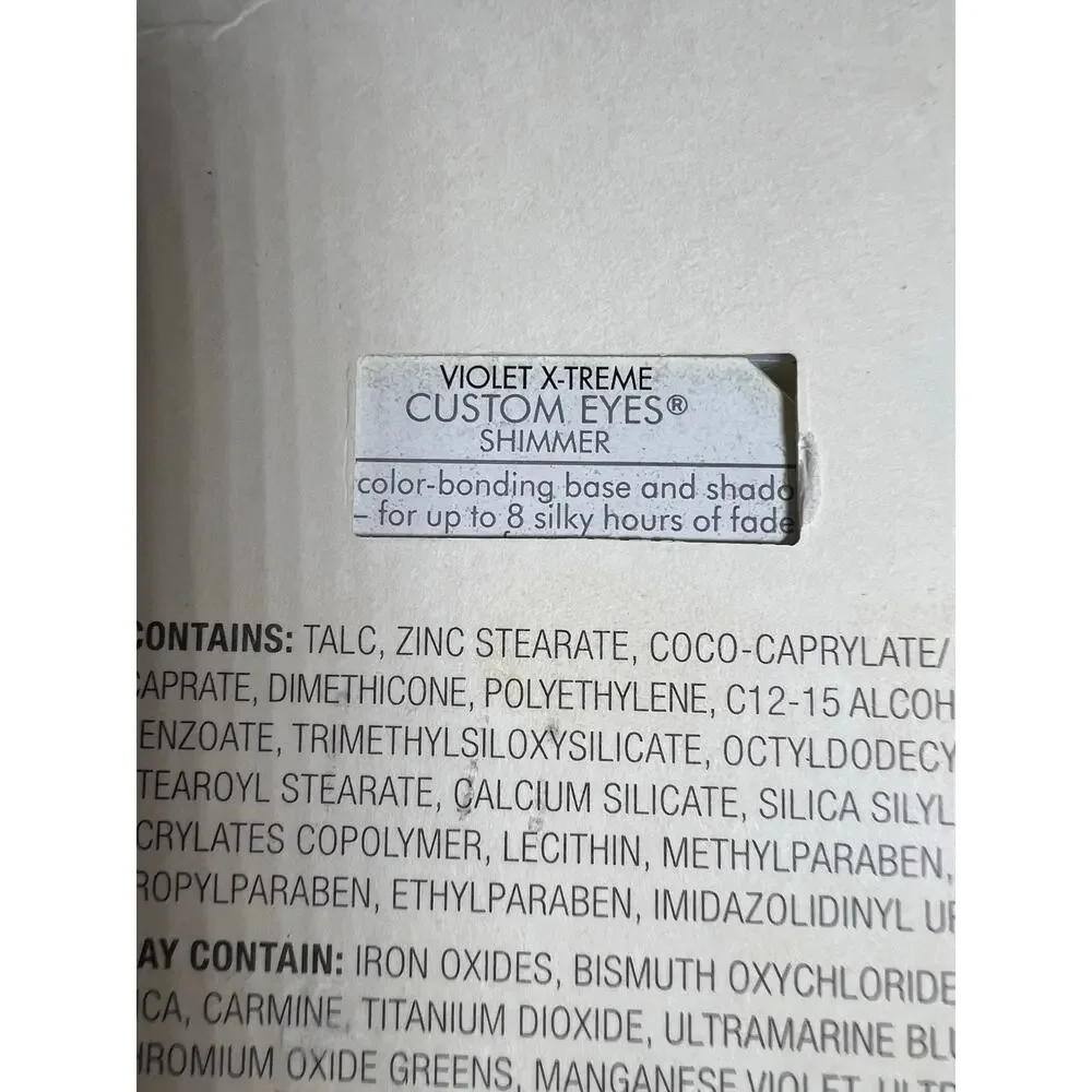 REVLON Custom Eyes Eye Shadow shimmer Violet X-Treme NEW Orginal packaging